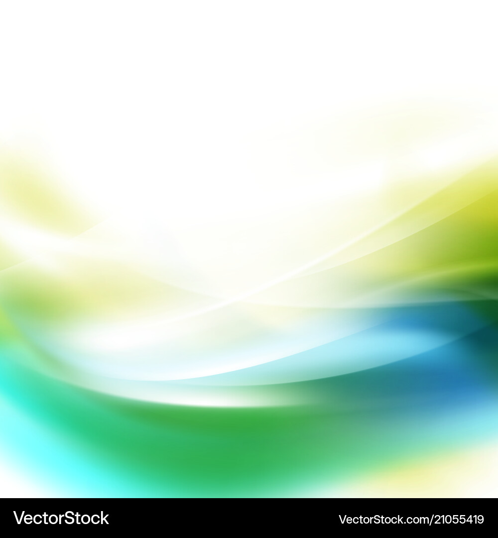 Abstract smooth bright flow background for tech Vector Image