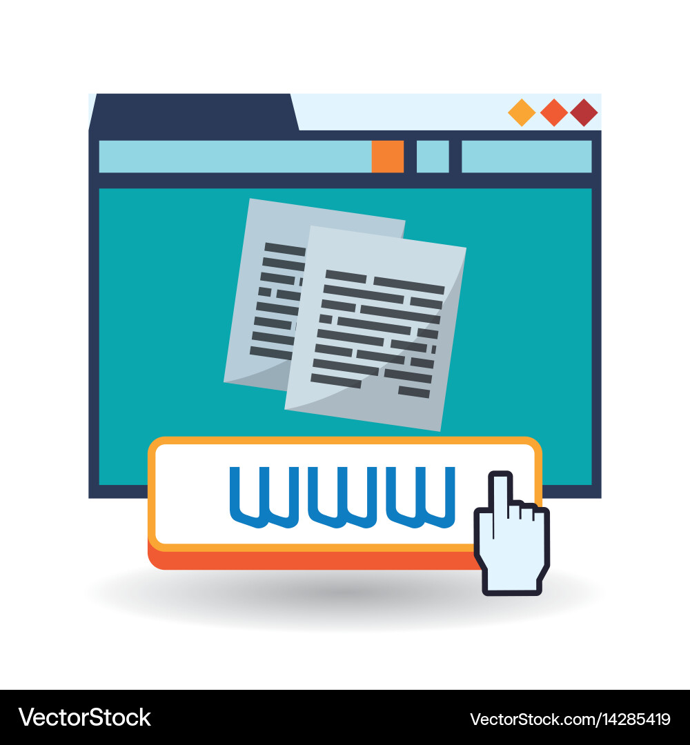 Cloud computing design media icon isolated Vector Image