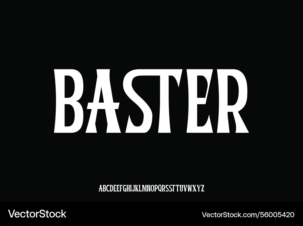 Display alphabet font design suitable Display alphabet font design suitable vector image