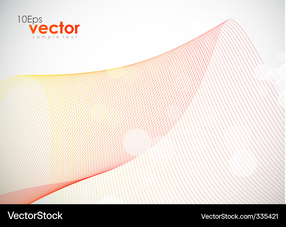 Dynamic Abstract Lines Background vector image