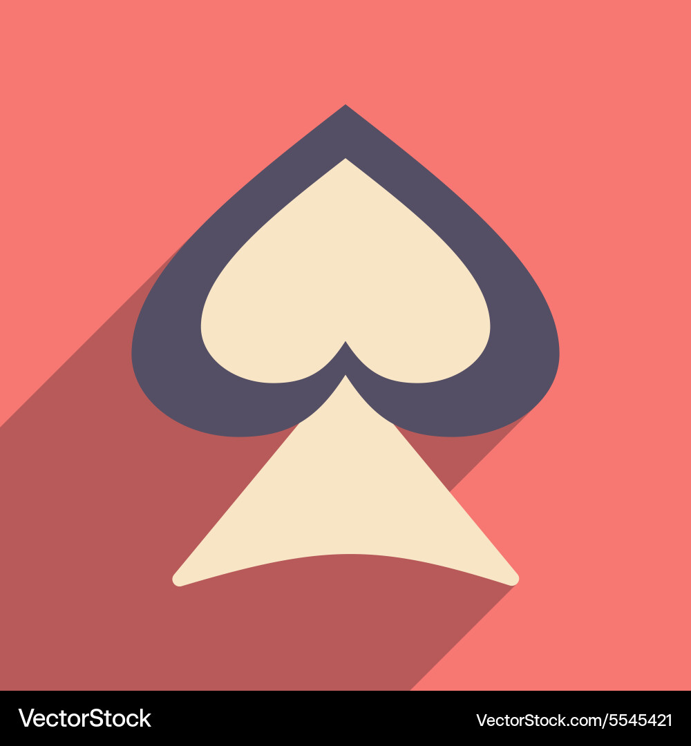 Flat with shadow icon and mobile application suit Vector Image