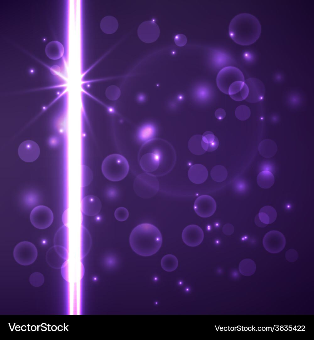 Abstract Glowing Particle Background vector image