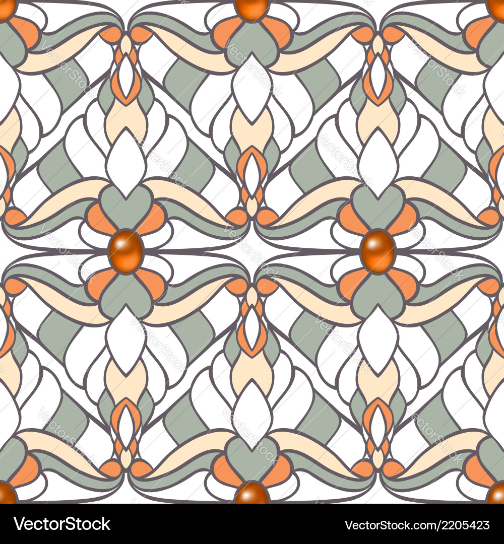 Abstract multicolored seamless pattern Vector Image