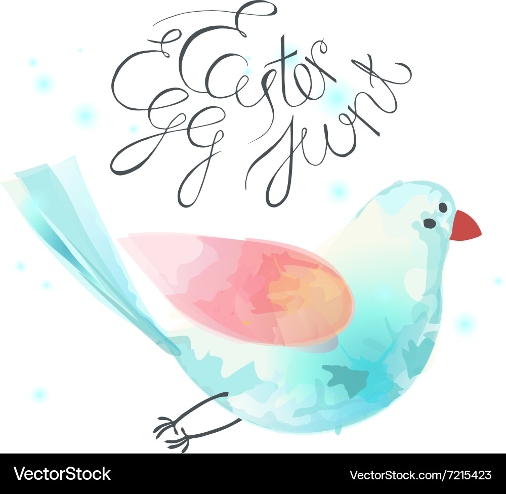 Easter hand drawn design elements Vector Image