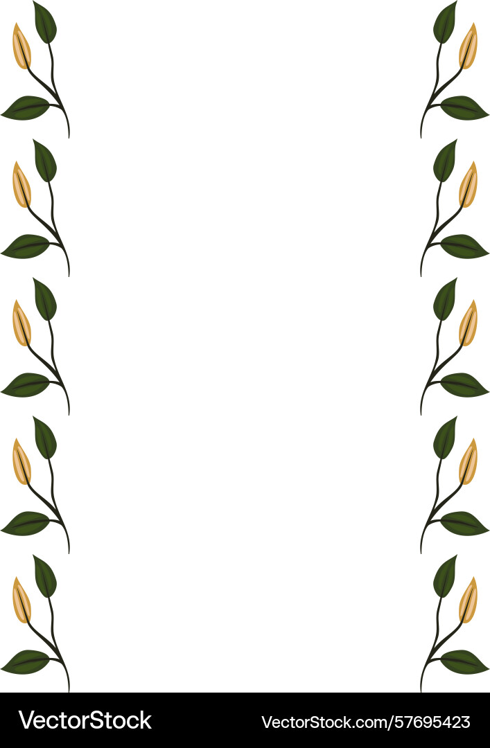 Elegant frame with a repeating pattern Elegant frame with a repeating pattern vector image
