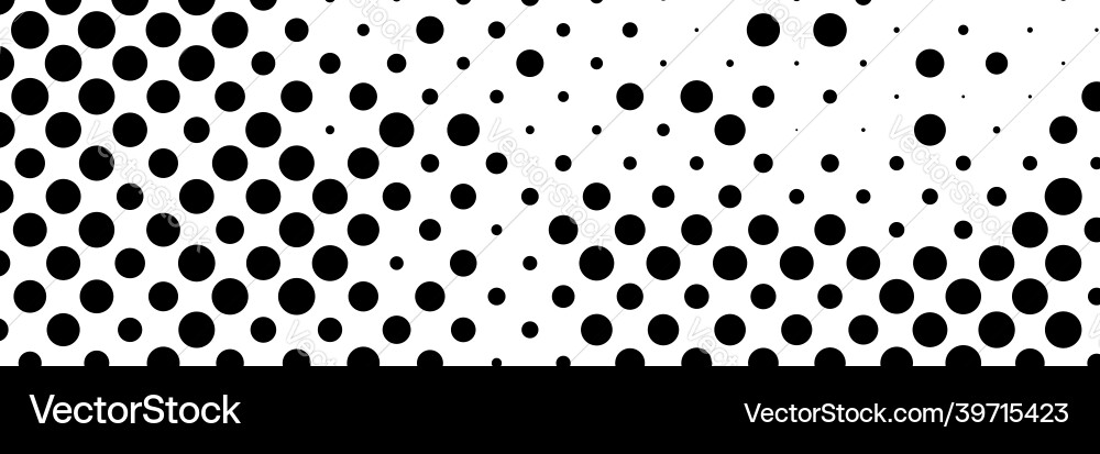 Halftone random circles dots pattern Halftone random circles dots pattern Vector Image