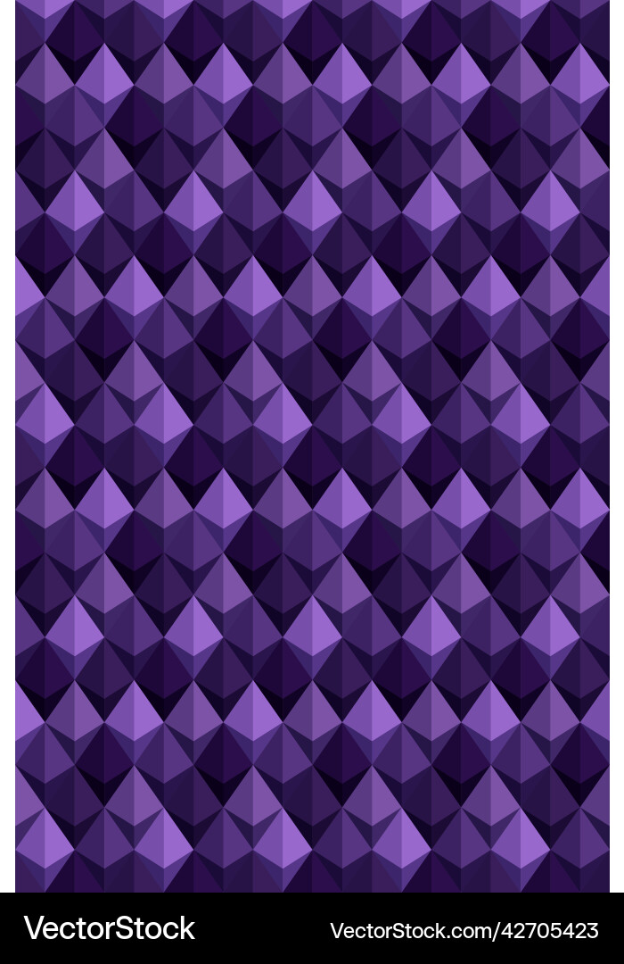 Rhombus pattern on colorful gradient background Vector Image