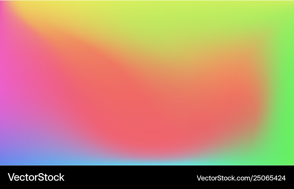Abstract gradient colorful background vector image