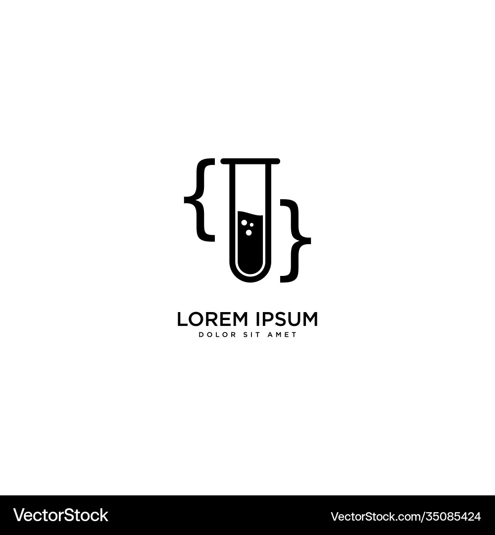 Code Labor Design Labor einfach Code Labor Design Labor einfach vektorbild