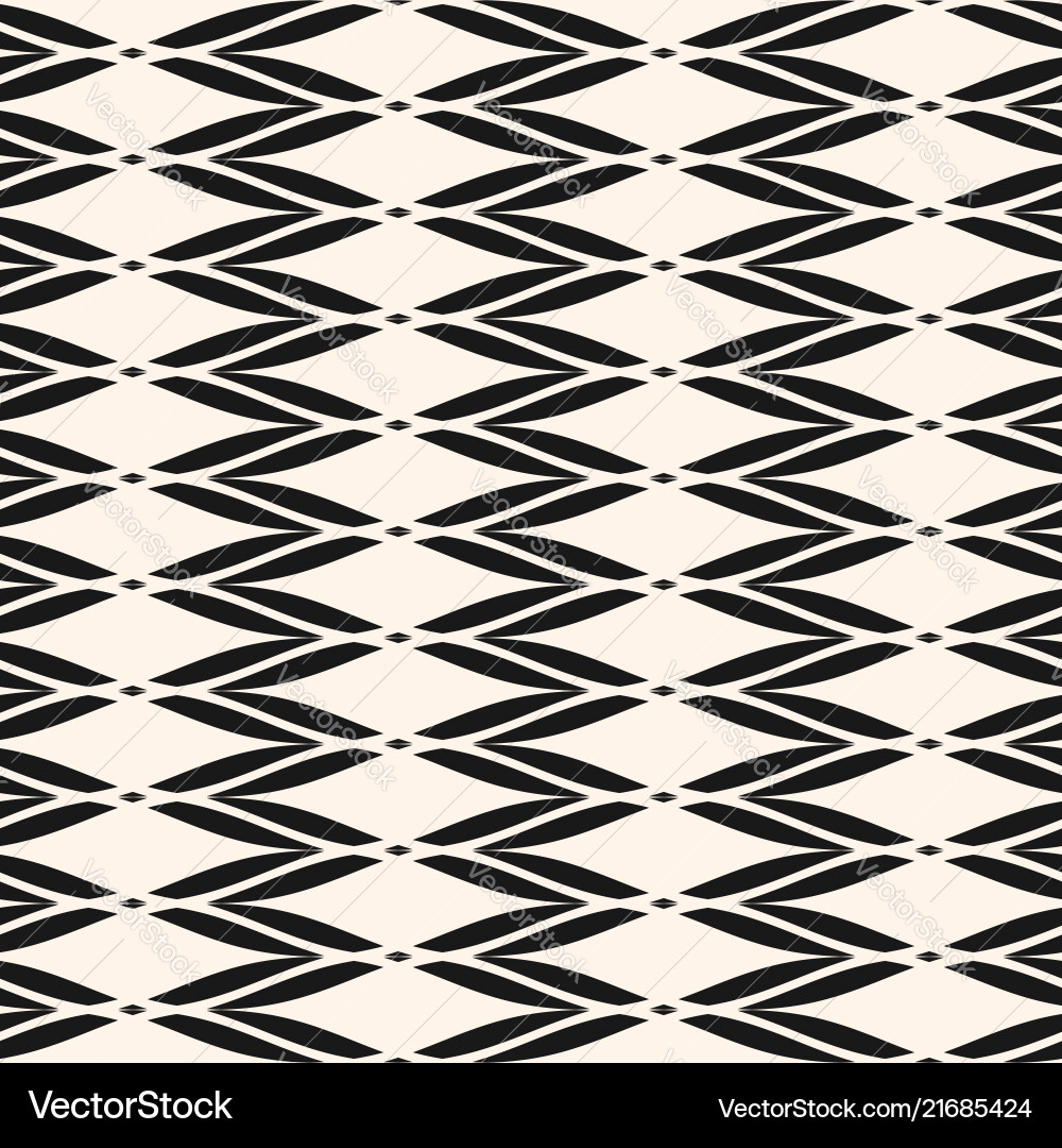 Curved Zigzag Mesh Pattern vector image