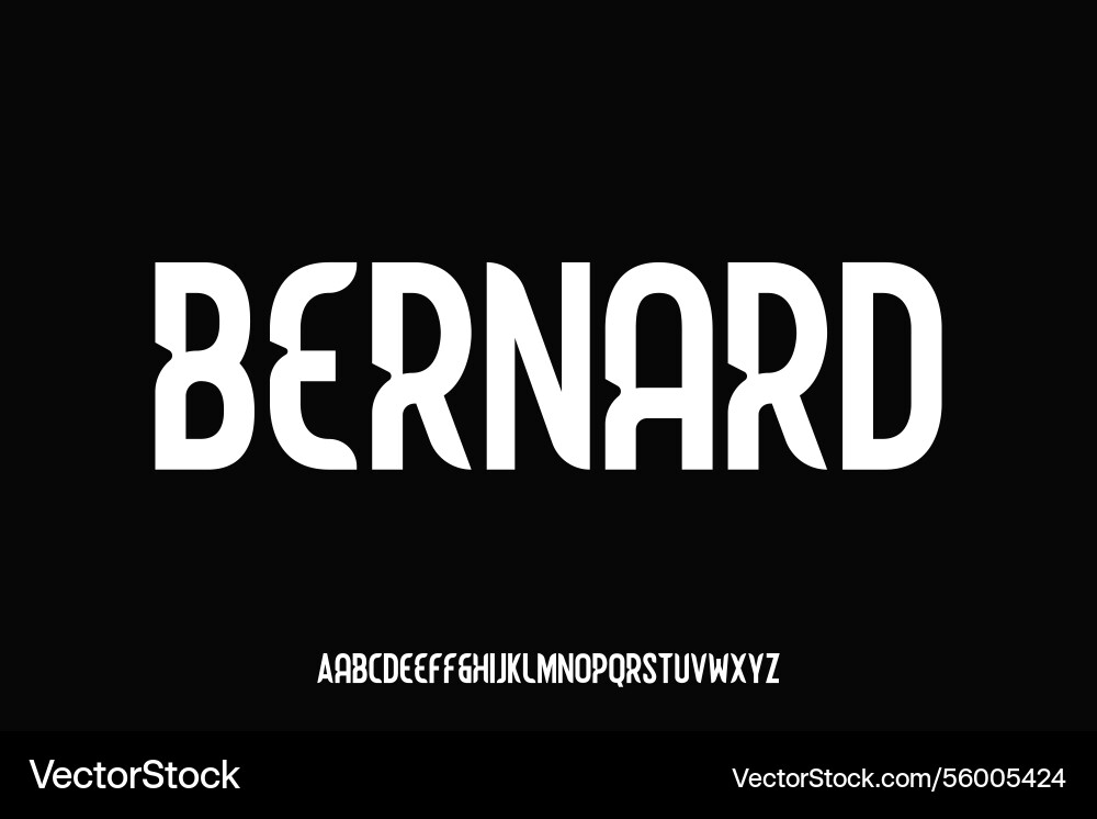 Display alphabet font design suitable Display alphabet font design suitable Vector Image