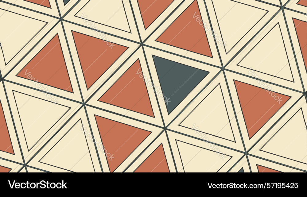 Abstract triangular pattern geometric modern vector image