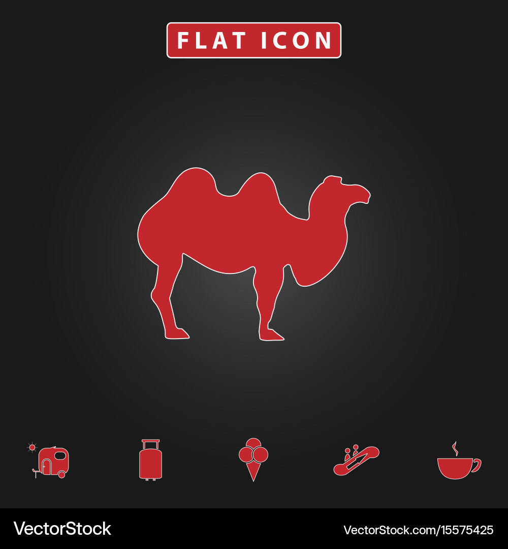 Camel computer symbol Vector Image