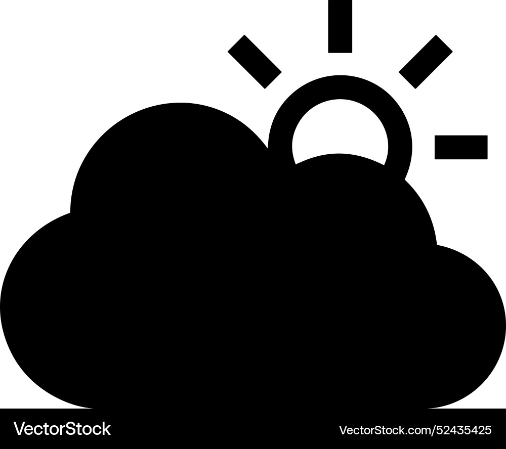 Cloud storage icon symbol image of the database Cloud storage icon symbol image of the database Vector Image