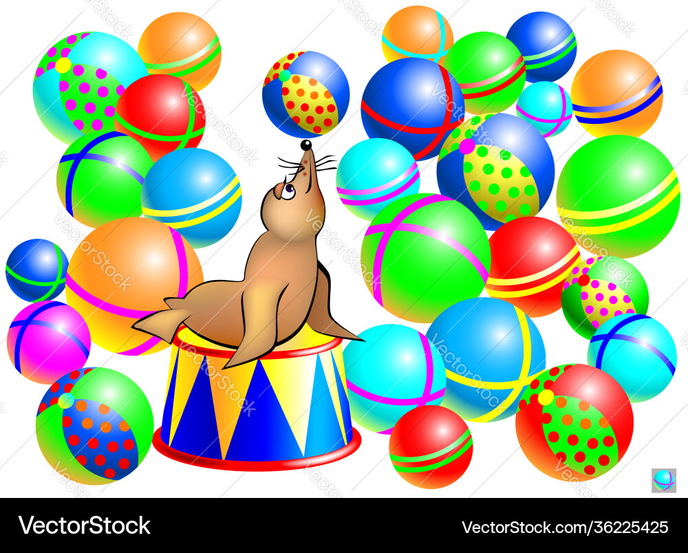 Find two identical balls logic puzzle game Vector Image