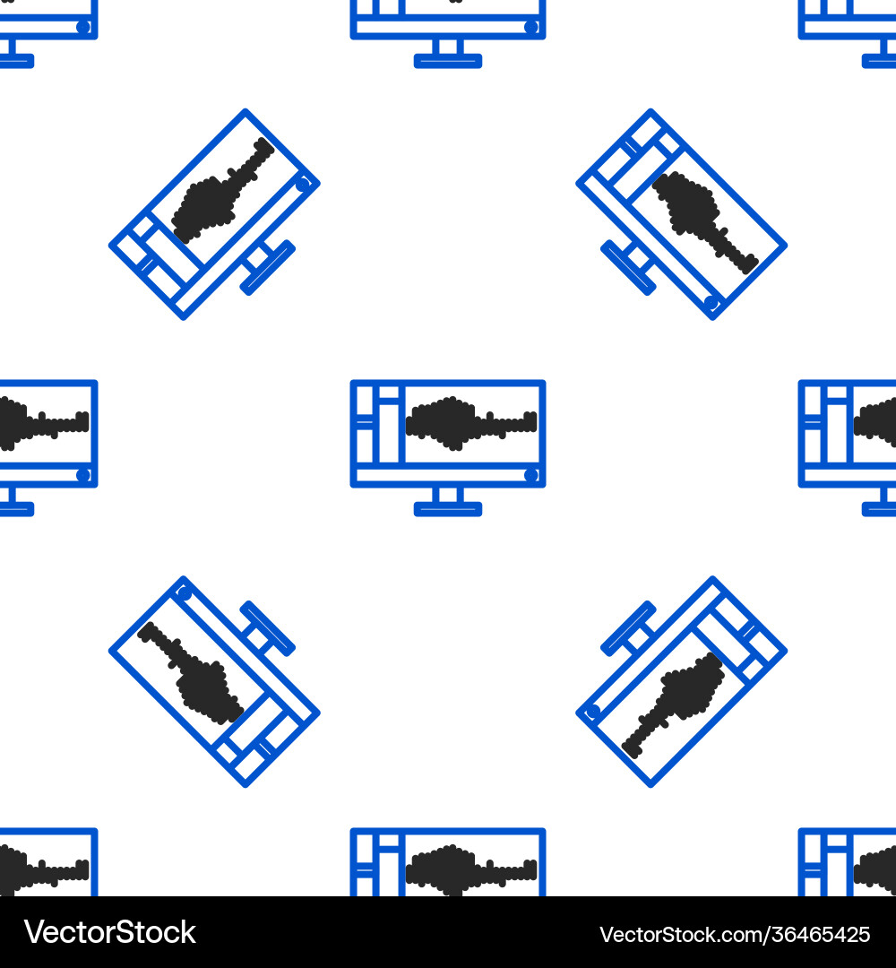 Line sound or audio recorder editor software Line sound or audio recorder editor software Vector Image