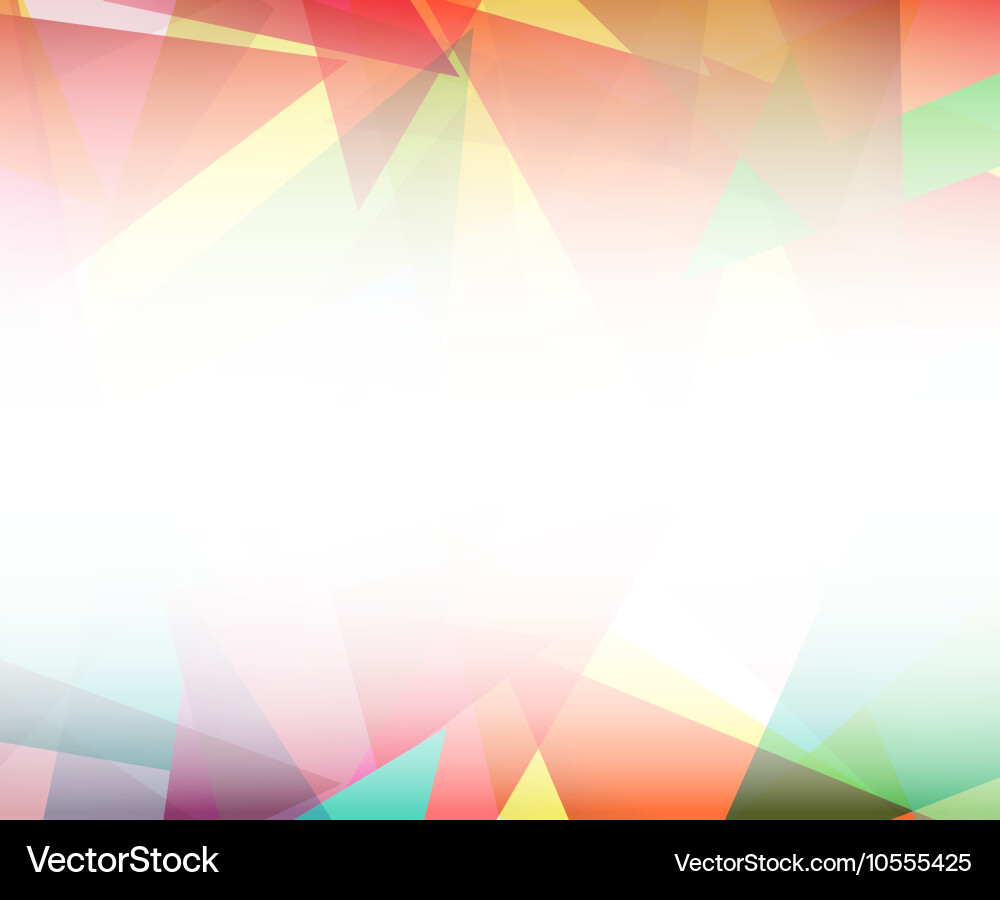 Polygon abstract background Vector Image