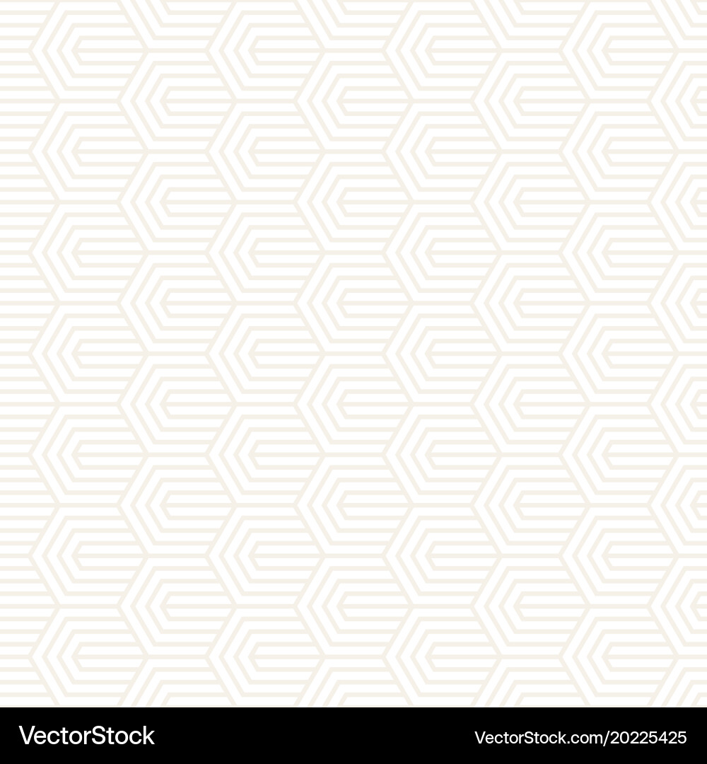 Subtiler Hexagonal Grid Muster vektorbild