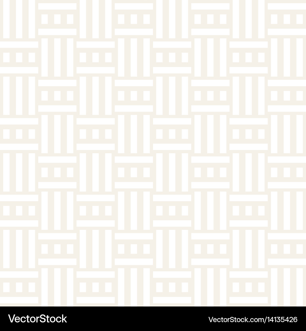 Abstract geometric pattern with stripes lattice vector image