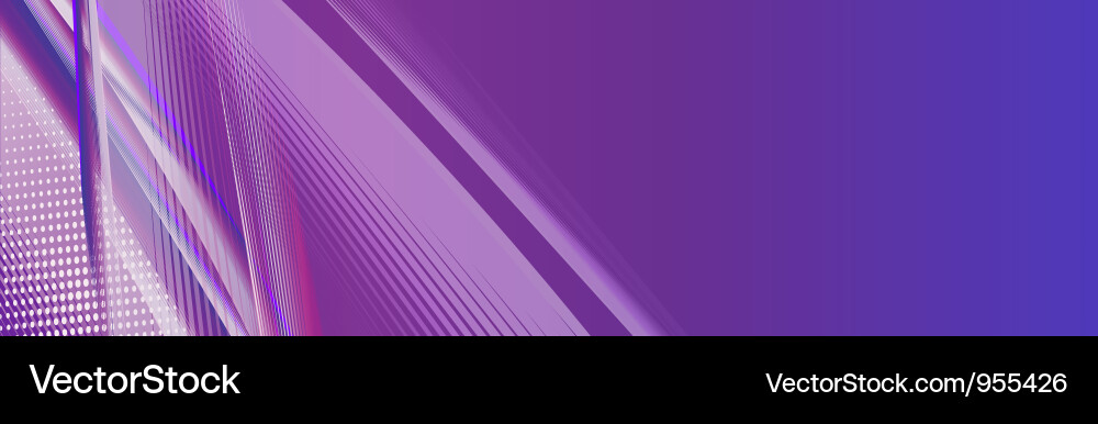 Dynamic Purple Lines Background Vector Image