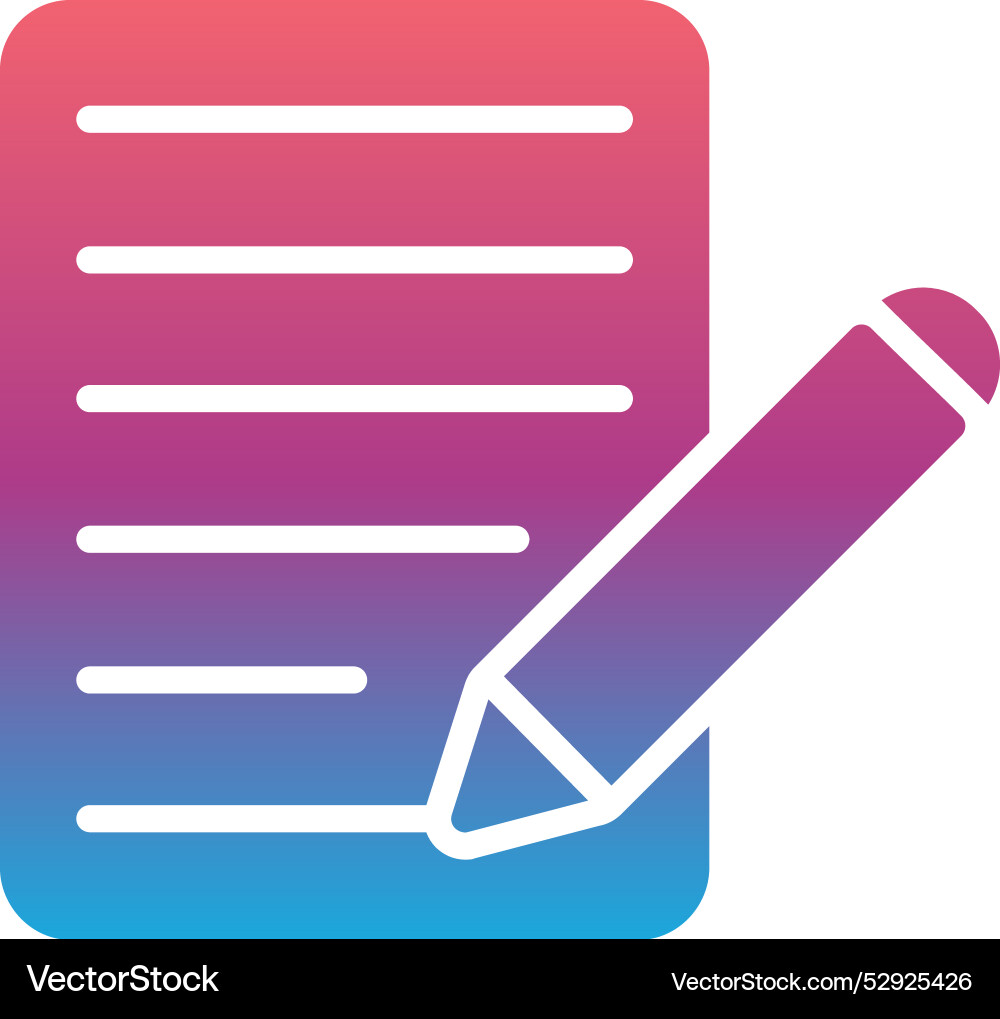 Notes icon design Vector Image