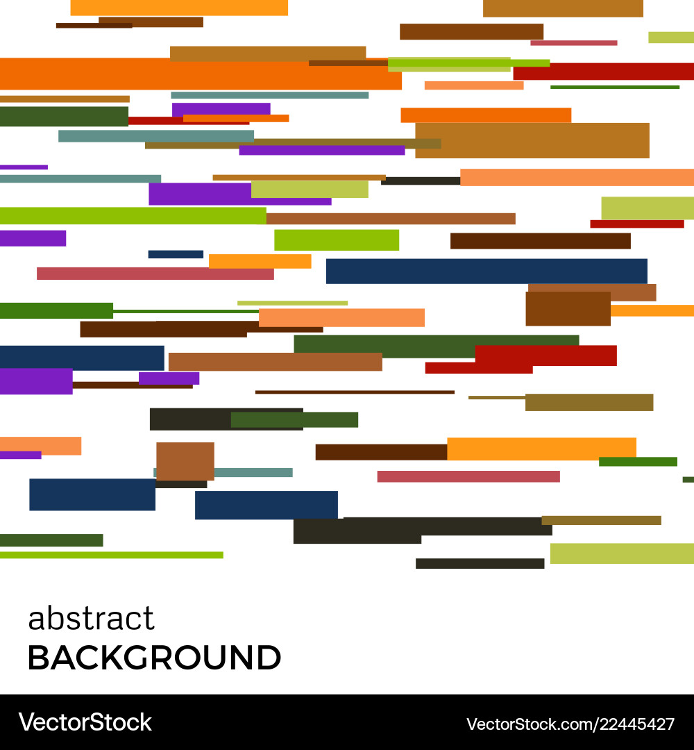 Abstract background of multicolored rectang Abstract background of multicolored rectang vector image