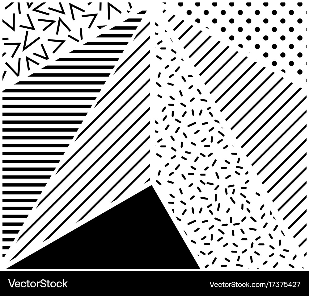 Abstract Geometric Pattern Vector Image