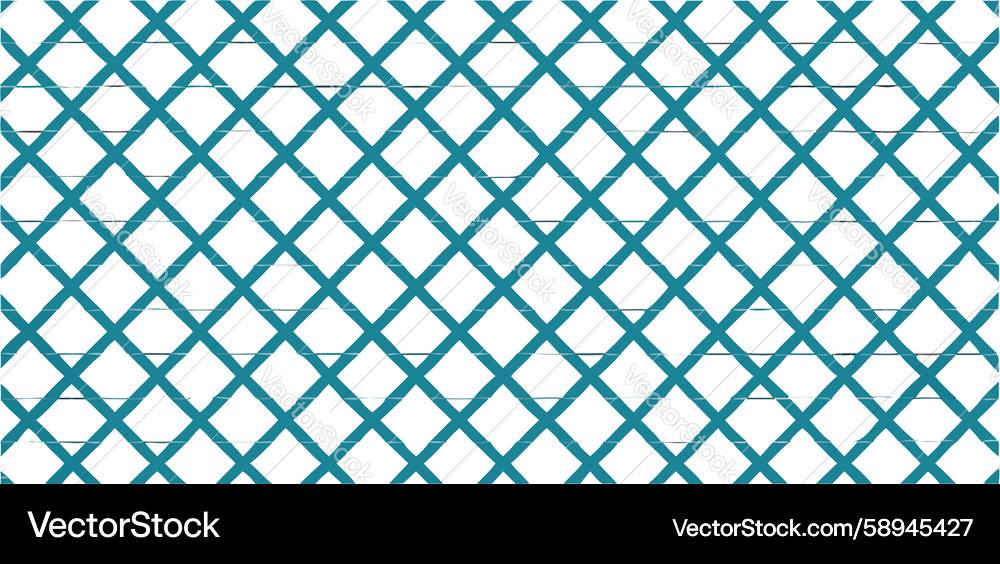 Blue diagonal crosshatch grid pattern design Vector Image