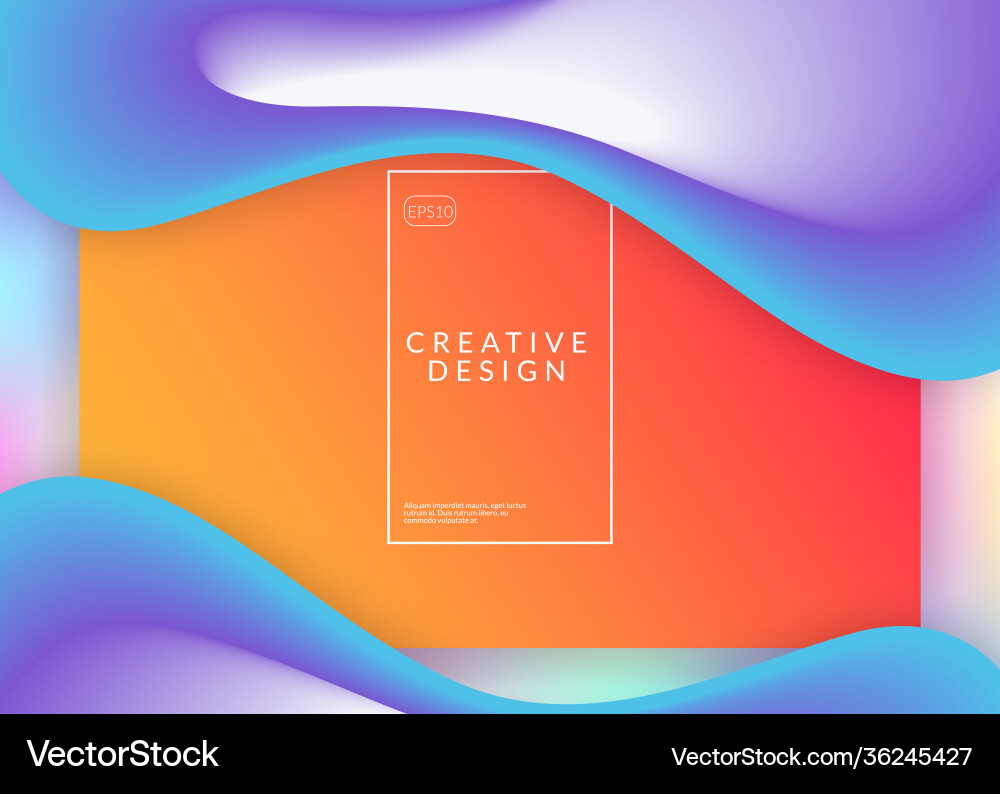 Liquid fluid with dynamic elements and shapes Liquid fluid with dynamic elements and shapes Vector Image