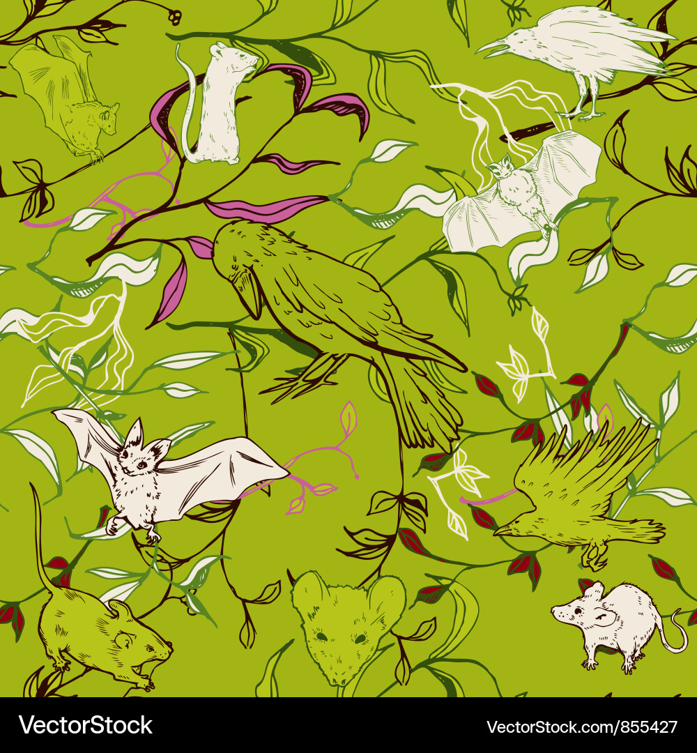 Retro seamless pattern Vector Image