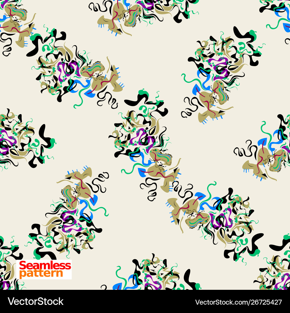 Seamless pattern Vector Image