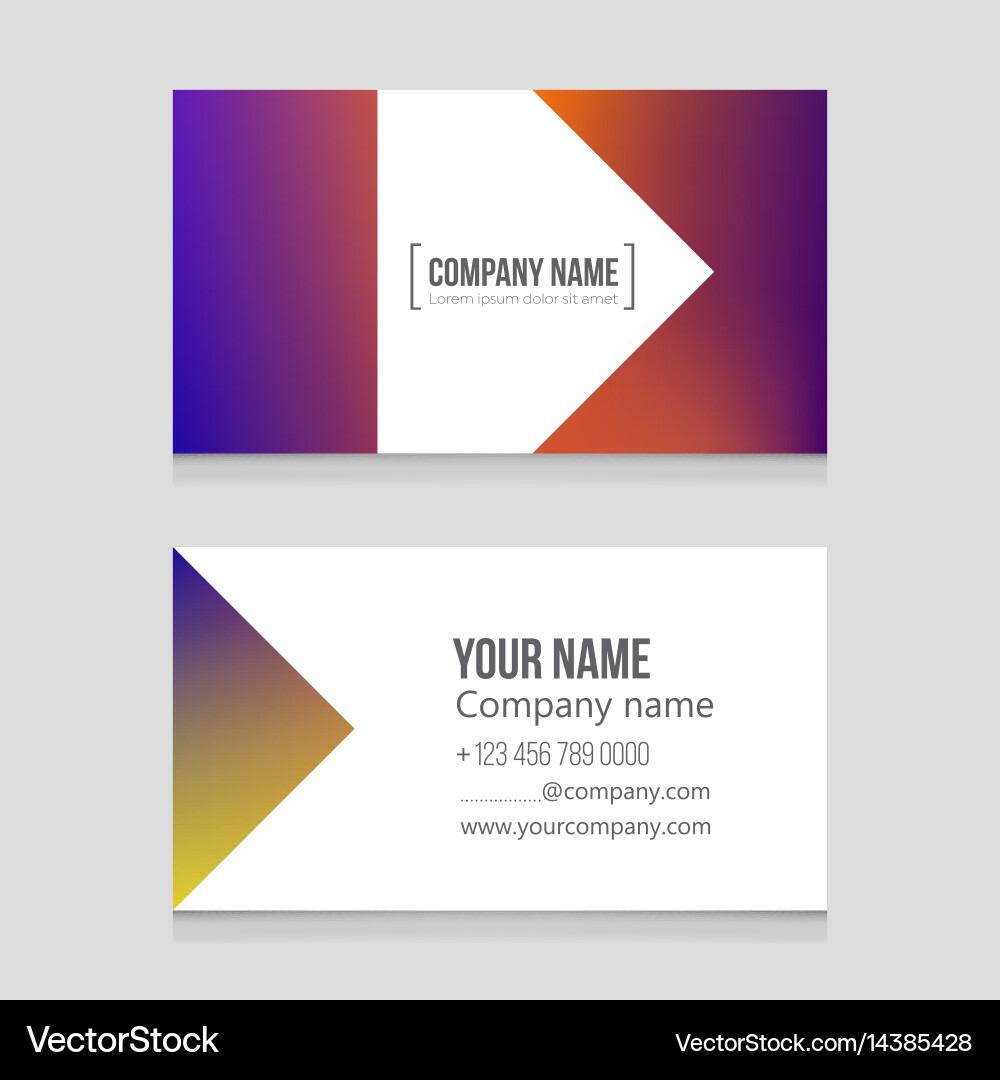 Abstract layout background set for art Vector Image
