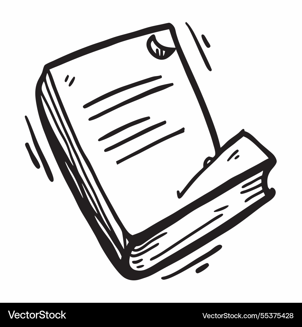Notebook icon with copy space on a white Notebook icon with copy space on a white Vector Image