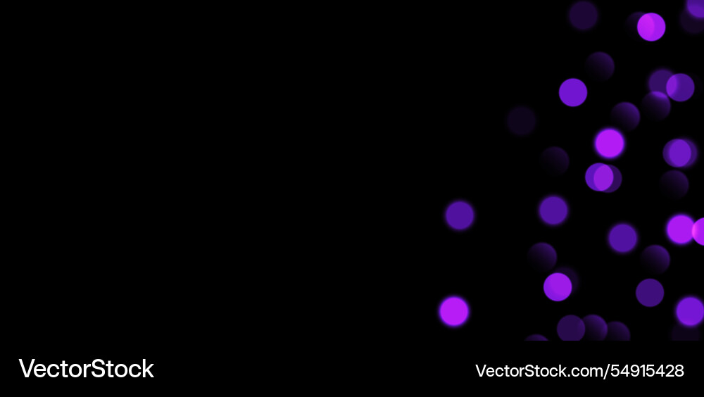 Purple bokeh blurred background with sparkling Purple bokeh blurred background with sparkling vector image