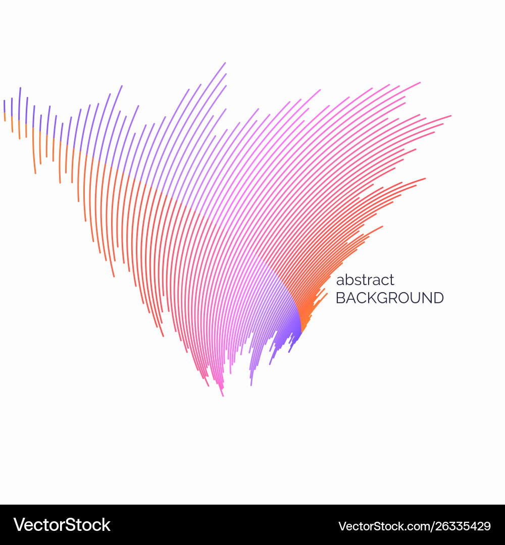 Abstraktes Element mit dynamischen Linien Abstraktes Element mit dynamischen Linien vektorbild