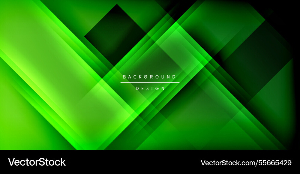 Expressive poster with shadow lines features Vector Image