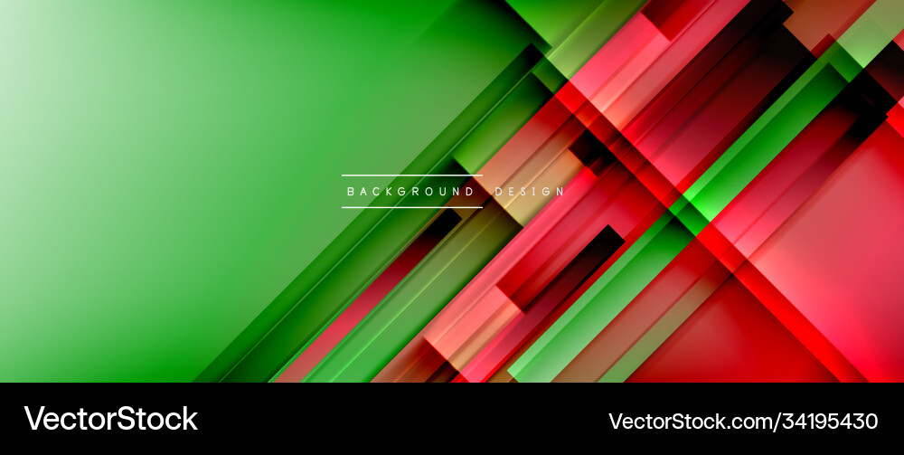 Dynamic lines on fluid color gradient trendy Vector Image