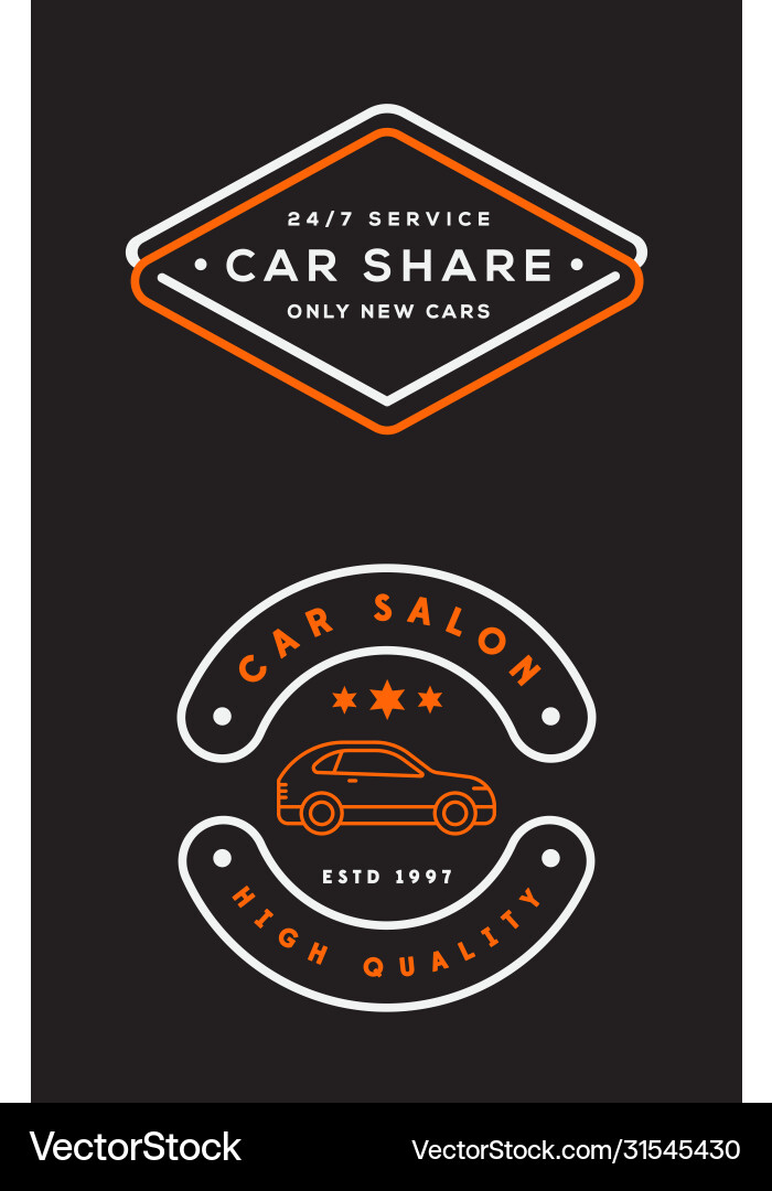 Set car rental service elements can be used Set car rental service elements can be used vector image