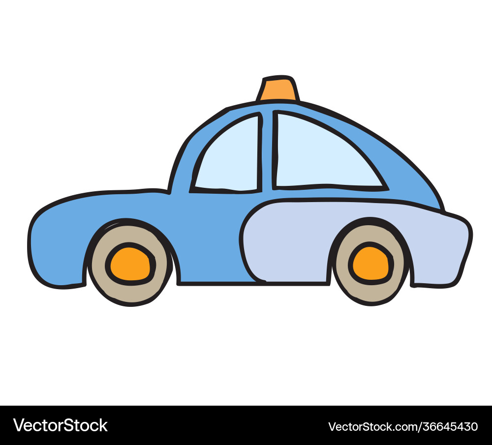 Toy cartoon sketches object element retro Toy cartoon sketches object element retro Vector Image