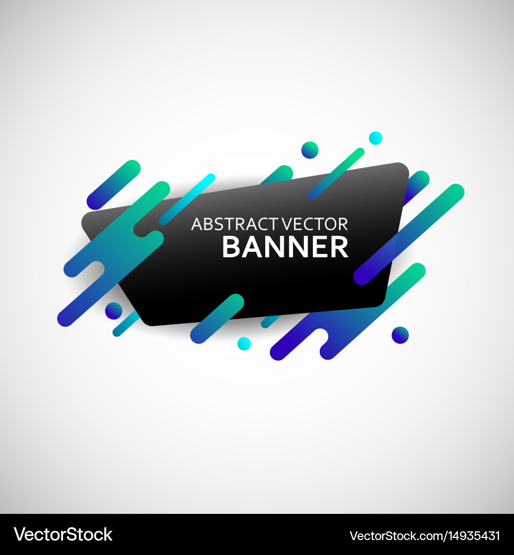 Background with abstract shapes Vector Image