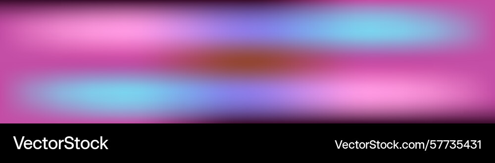 Header banner abstract blurred gradient isolated vector image