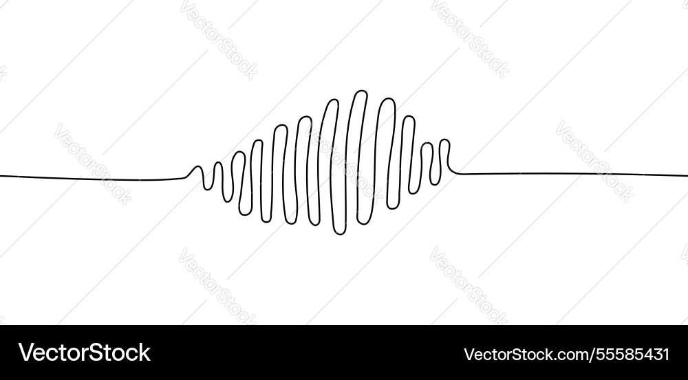 Minimalistic one continuous line drawing Minimalistic one continuous line drawing vector image