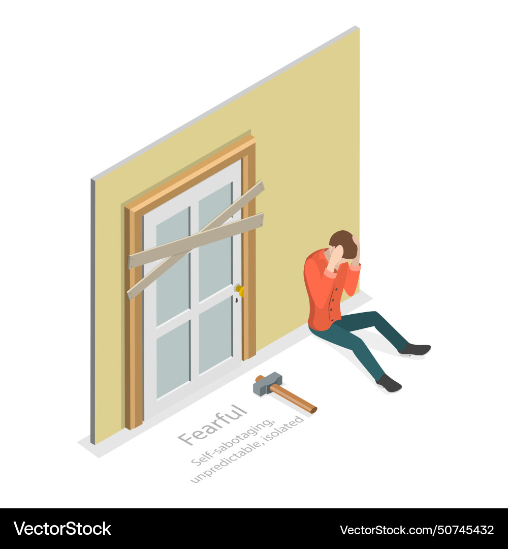 3d isometric flat Royalty Free Vector Image - VectorStock