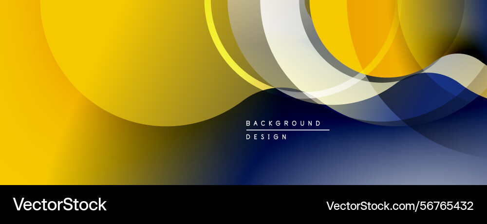 Abstract design features overlapping circles Abstract design features overlapping circles vector image