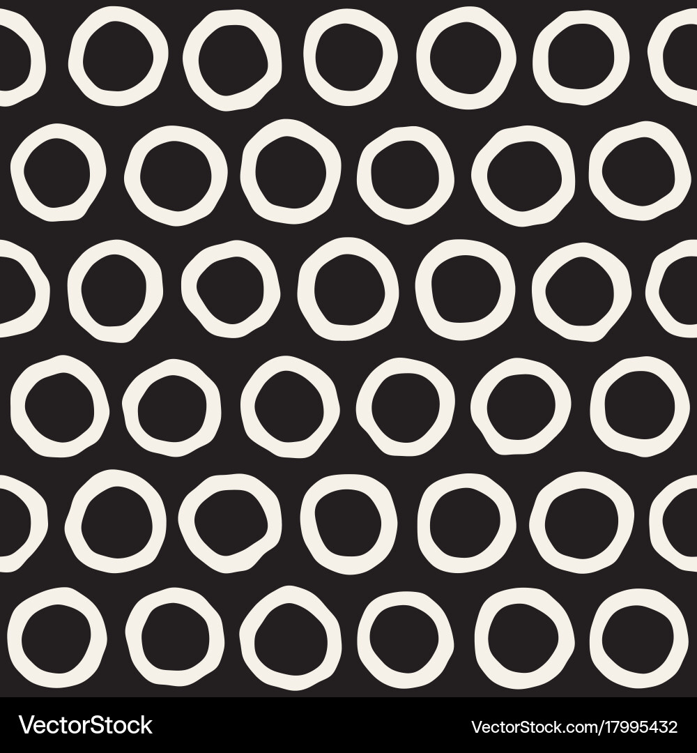 Seamless pattern with hand drawn lines abstract Vector Image