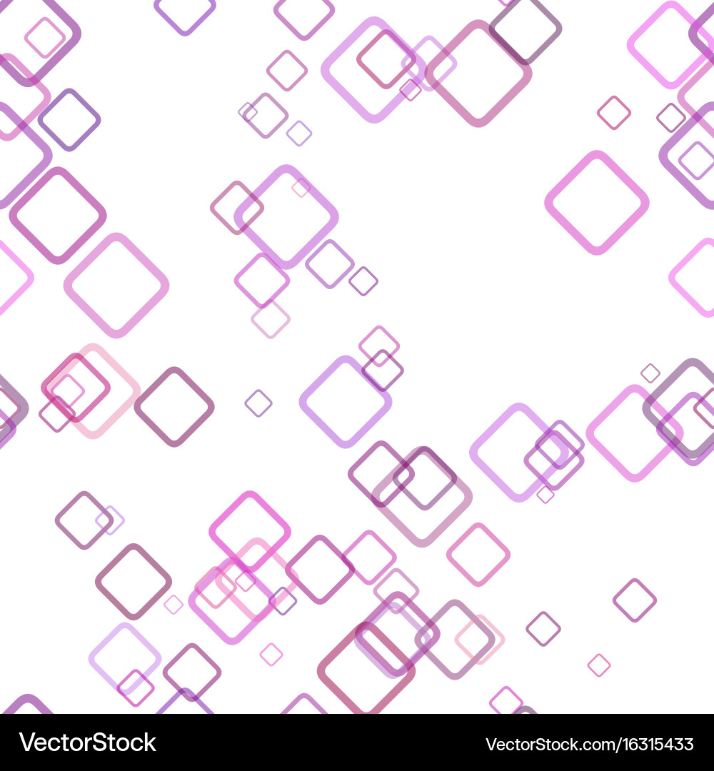 Seamless square background pattern Vector Image