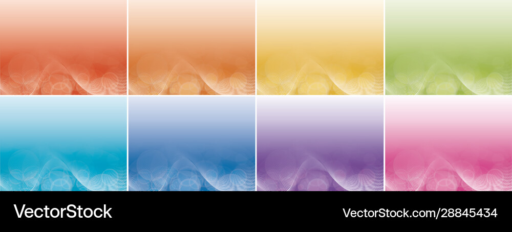 Background template with abstract patterns vector image