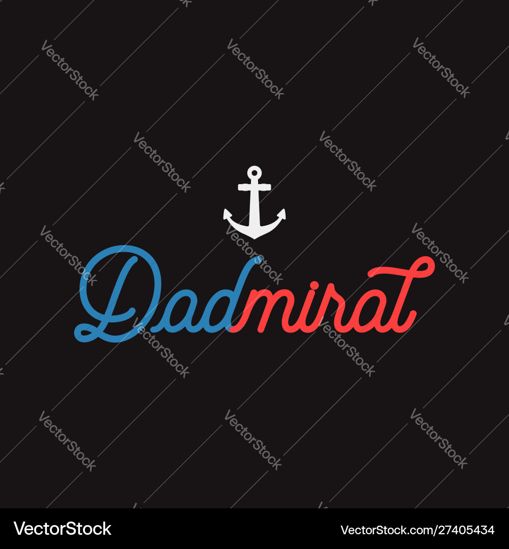 Nautical adventure style vintage print design vector image