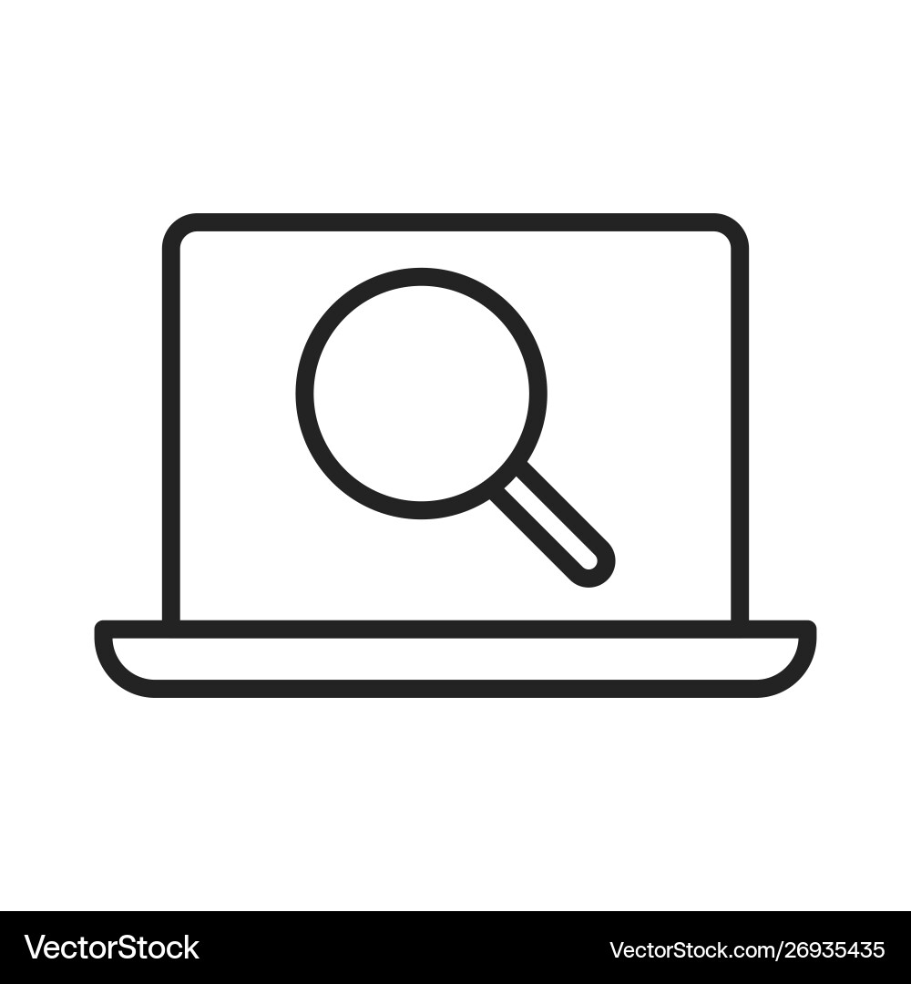 Data analysis web icons in line style graphs Vector Image