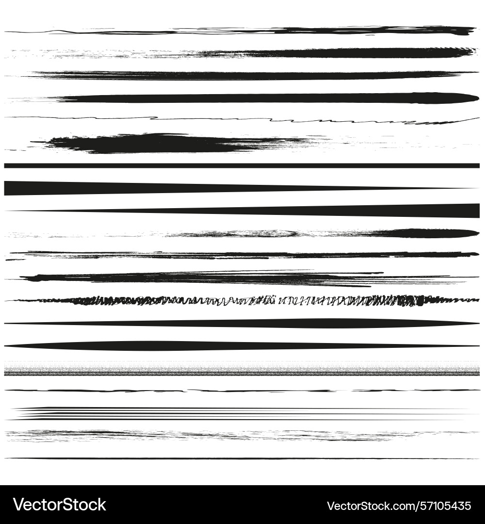 Distorted black lines irregular stripe pattern Distorted black lines irregular stripe pattern vector image